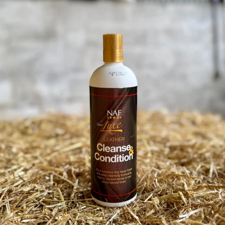 NAF Sheer Luxe Leather Cleanse &amp;amp; Condition 500ml